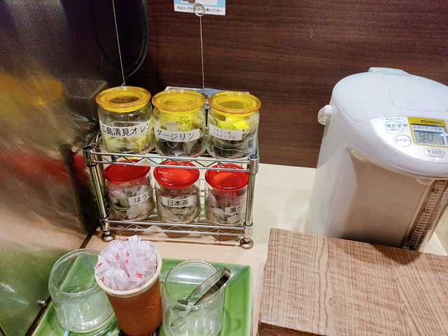柿安ドリンクバー３