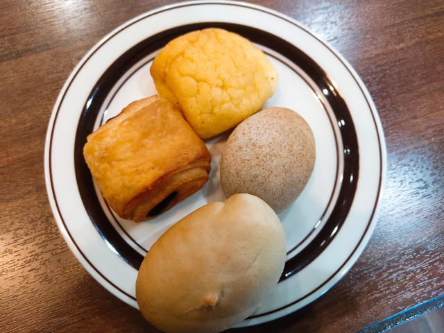 スエヒロ館パン食べ放題食べたもの１