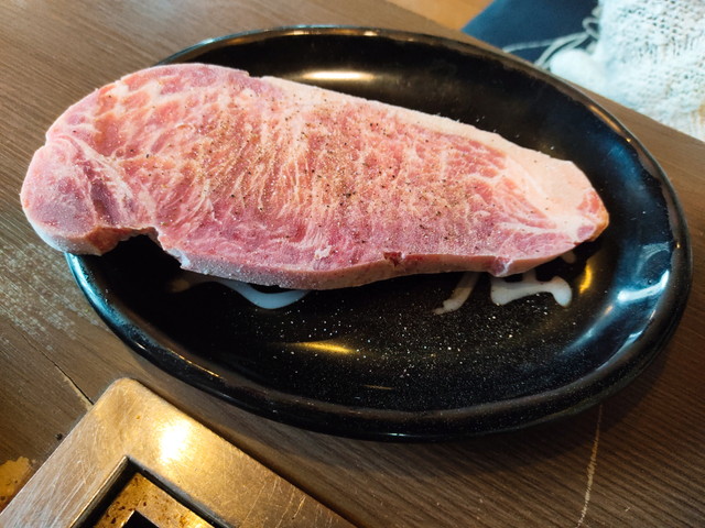 道とん堀ステーキ食べたもの１