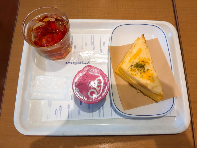ヴィドフランスモーニング食べたもの１