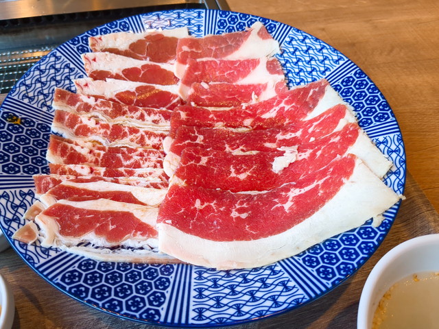 プレミアムカルビランチ食べたもの２